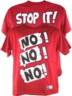 Daniel Bryan No No No Stop It WWE Red T shirt
