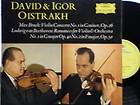 DAVID & IGOR OISTRAKH Bruch violin concerto Beethoven Vinyl LP DGG 135 