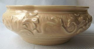 Burleigh Ware bowl Dolphin/fish pattern c 1940s Burgess & Leigh 
