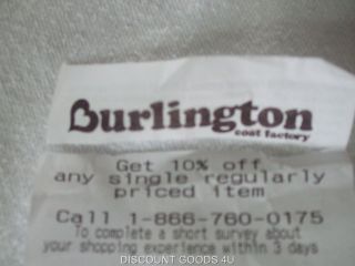 Coupons for 10% off Burlington Coat Factory 5 coupons for 10% off 1 