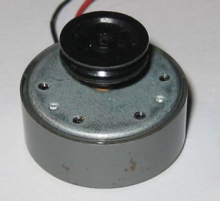 DC Motor with Pulley   6V   12400 RPM   Low Current