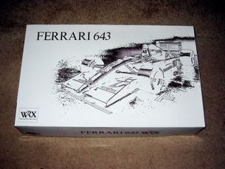 RARE Large Rosso Ferrari WRX 1/8 Formula 1 643 Grand Prix Model RARE 