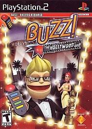 Buzz The Hollywood Quiz game only Sony PlayStation 2, 2008