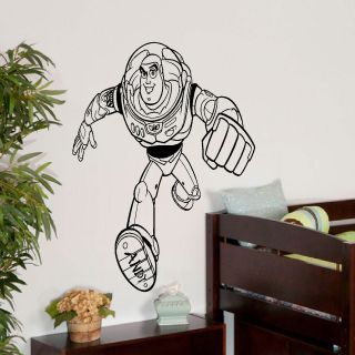 EXTRA LARGE TOY STORY BUZZ LIGHTYEAR BEDROOM WALL ART MURAL STICKER 