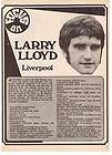 SHOOT Focus Liverpool LARRY LLOYD football magazine memorabilia retro 