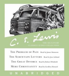 The C. S. Lewis Set Screwtape Letters, Great Divorce, Problem of Pain 