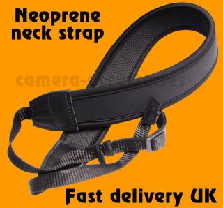 Skidproof Neoprene Neck Strap for SLR DSLR Camera Binoculars Nikon 