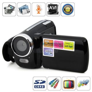    Color 12MP 4X zoom 1.8LCD mini digital video Camera DV camcorder