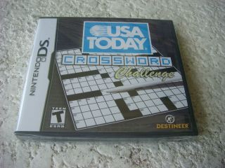 USA Today Crosswords (Nintendo DS, 2008) DS DS LITE XL DSI NEW