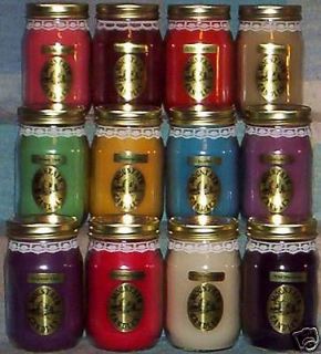   Scented 16 oz Mountain Jar Candles Wholesale   Hand Made in NC, USA