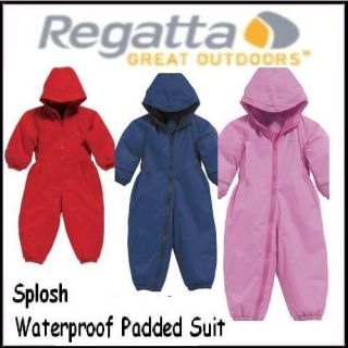 REGATTA Splosh Waterproof Padded RainSuit / Snow Suit