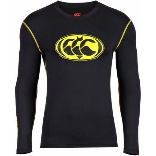 Canterbury Kids Superhero Batman Rugby Skins Thermal Baselayer Black 