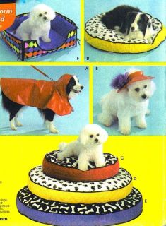   BED RAIN COATS with HOOD SEWING PATTERN 30 150 lbs Simplicity 4367