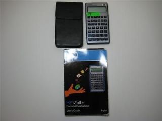 hp 17bii financial calculator in Calculators
