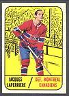 1967 68 TOPPS HOCKEY 7 JACQUES LAPERRIERE MONTREAL CANA
