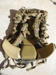   ILBE Main Pack & Hip Belt Backpack Back Military Camo Rucksack Marpat