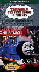   TANK TRAIN ENGINE & FRIENDS VHS VIDEO~CHRISTMAS PARTY~GEORGE CARLIN