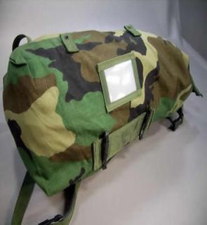 Military US Woodland camo bag Hunting Stuff Sack camping Bug Out Bag 