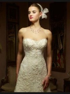 NWT CASABLANCA BRIDAL GOWN IVORY SIZE 14 STYLE 1827