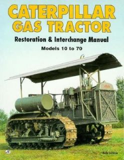 Caterpillar Restoration and Interchange Gas Crawlers Model 10 70 by 