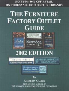   Factory Outlet Guide 2002 by Kimberly Causey 2002, Paperback