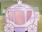 CUSTOM MADE CINDERELLA CARRIAGE BED W/DETAILS +CROWN 