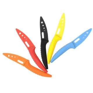   Chef Kitchen Horizontal Vegetable Ceramic Knife Knives with Sheath