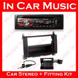 Pioneer MP3 CD AUX USB Radio Player Mercedes Vito Car Stereo Fitting 