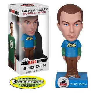 Exclusive Big Bang Theory Batman Sheldon Cooper Bobble Head