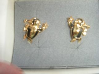 Newly listed NIB AVON COLOR PEAR EARRINGS WITH LUMINOUS ACCENTS