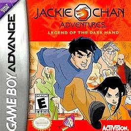 Jackie Chan Adventures Legend of the Dark Hand Nintendo Game Boy 