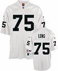 Howie Long Raiders Throwback Premier Jersey Stitched NWT White MEDIUM