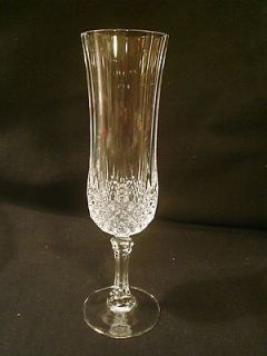 Champagne Fluted Stemed Glass Cris Cristal dArgues Durand Longchamp 8 