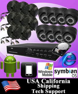 Newly listed 8CH 8 CHANNELS Home Video Surveillance CCTV DVR Security 