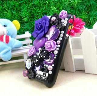   Pearl Hard Back Case cover for Apple iPhone 3G 3GS Dark Purple WC38