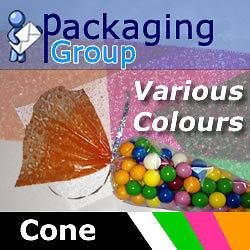 cellophane bags cone in Cellophane Bags