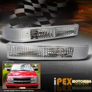   Signal Bumper Corner Lights PAIR (L+R)(Fits: 2000 Chevrolet Blazer LT