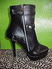 Charles by Charles David  Adriz Ankle Boot, Black   Size 8 1/2