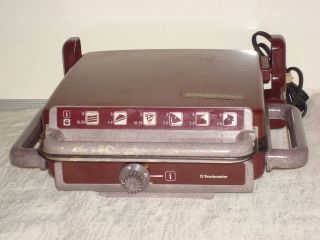 Toastmaster Speed Grill Pizzelle / Waffle Grill