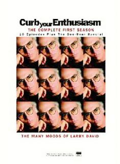 Curb Your Enthusiasm The Complete First and Second Seasons DVD, 2004 