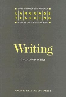 Writing by Christopher Tribble 1997, Paperback