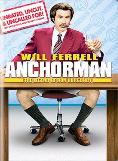 Anchorman The Legend of Ron Burgundy DVD, 2004, Extended Edition 