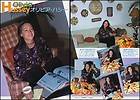 OLIVIA HUSSEY at Home 1977 JPN PICTURE CLIPPINGS (2) Sheets #NH/S