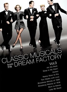 Classic Musicals from the Dream Factory   Volume 3 DVD, 2008, 6 Disc 
