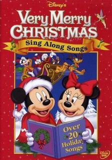Disneys Sing Along Songs Very Merry Christmas [DVD New]