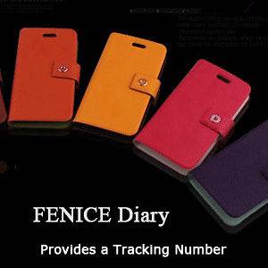 New FENICE Luxury Leather Diary Case for Samsung Galaxy S2 i9100
