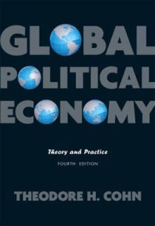 Global Political Economy by Theodore H. Cohn 2007, Paperback
