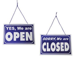 Open / Closed Hanging Shop Sign /Restaurant   Opening Time   Rigid 