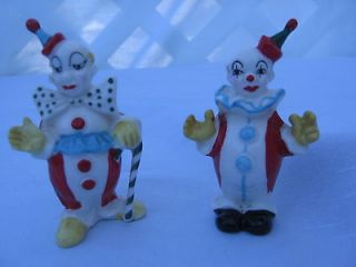 Miniature Clown Figurines ~ Fine Bone China