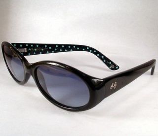 LuLu Guinness L497 497 BlackTeal Sunglasses eyeglasses Frames New 